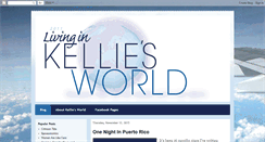 Desktop Screenshot of livinginkelliesworld.com